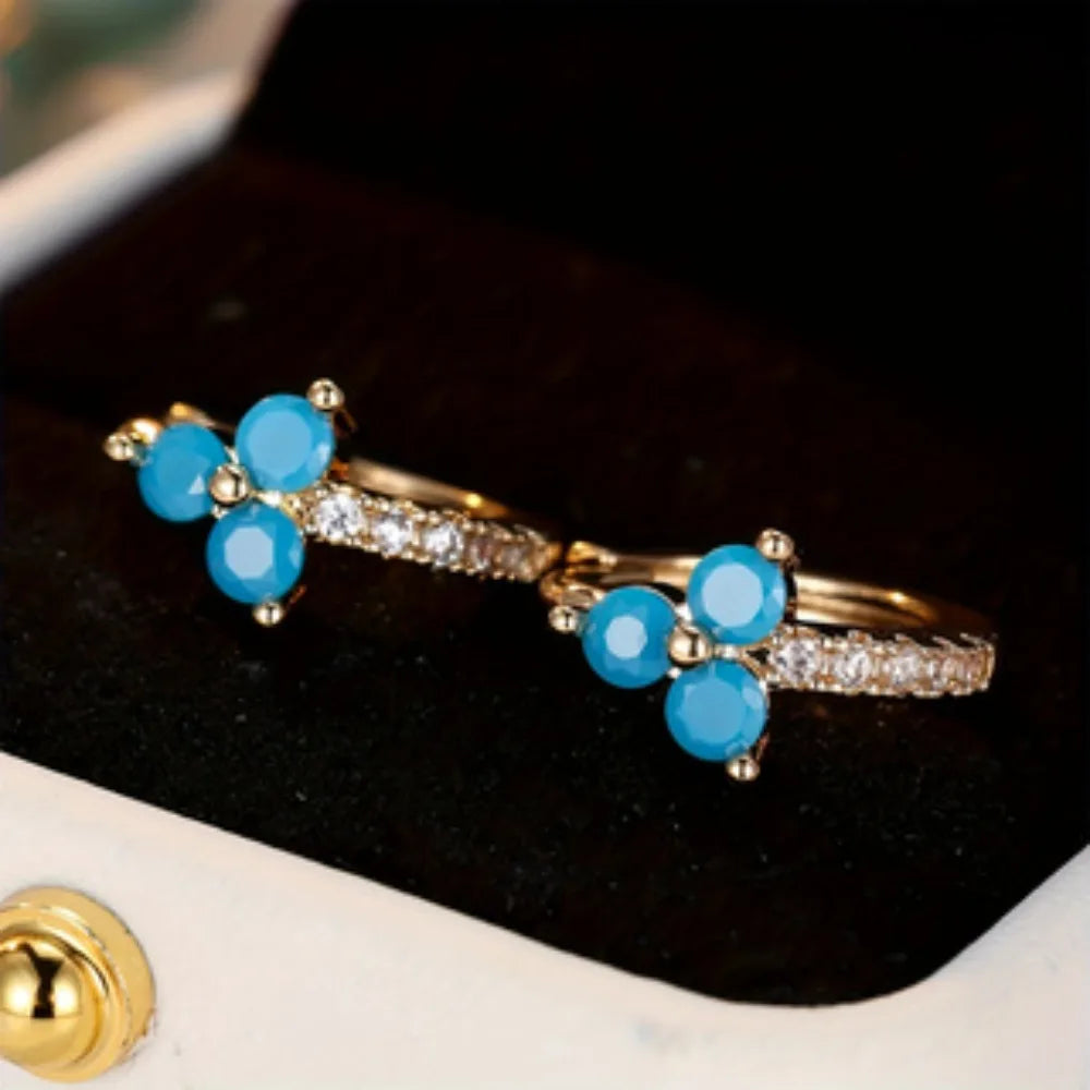 Bohemian Style Vacation Elegant Hoop Earrings for Women Perfect for Parties Weddings and Formal Events All Season Jewelry