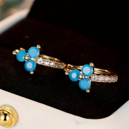 Bohemian Style Vacation Elegant Hoop Earrings for Women Perfect for Parties Weddings and Formal Events All Season Jewelry