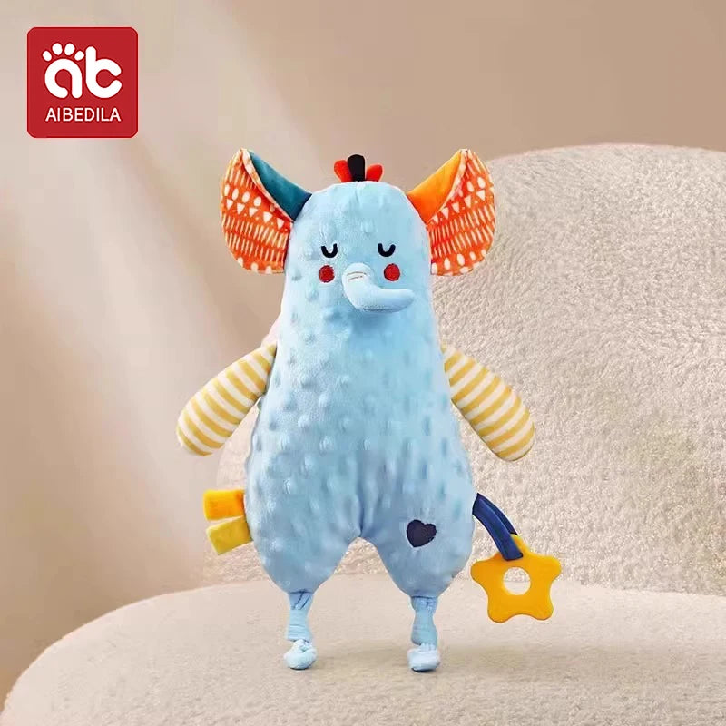 Baby Comforter Blanket Plush Stuffed Animal Security Blanket for Babies Soothe Appease Towel Soft Plush Newborn Sleeping Dolls