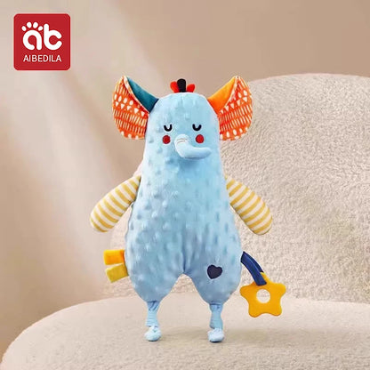 Baby Comforter Blanket Plush Stuffed Animal Security Blanket for Babies Soothe Appease Towel Soft Plush Newborn Sleeping Dolls