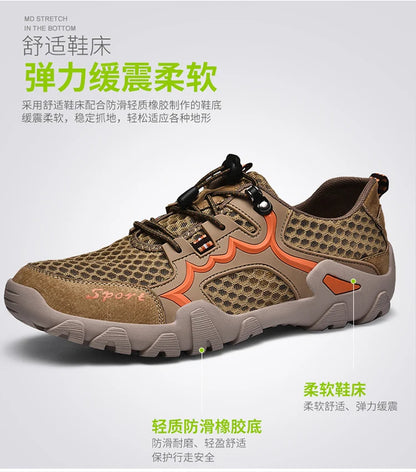 New 2024 Sandals for Men 2024 Comfortable Man Sandal Adult Leather Men's Sandal Designer Men's Shoes Original Brands Shoes Trend