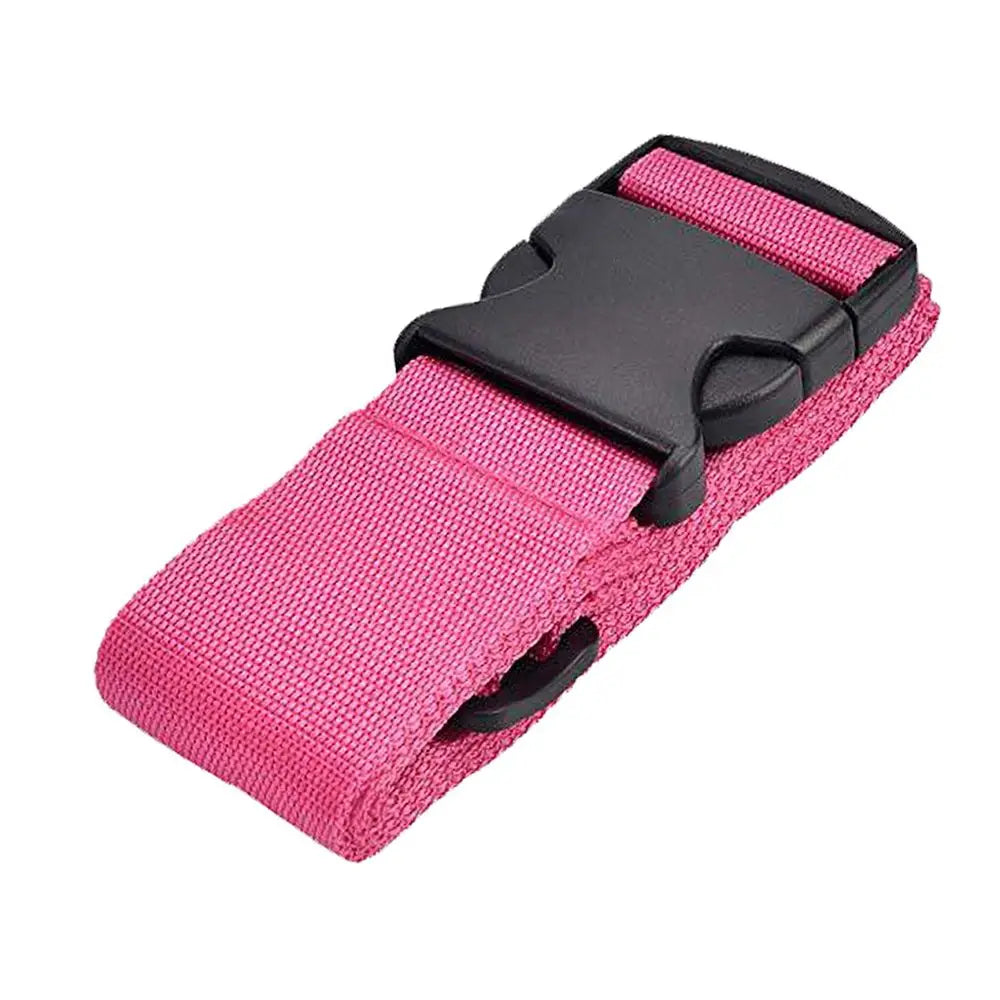 Luggage Safe Straps One Word Luggage Buckle Strap Baggage Packing Belts Adjustable Travel Accessories