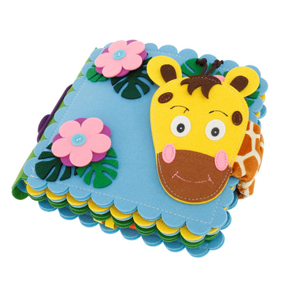 Baby Felt Books Educational Sensory Toy Animals Sensory Books Early Development Interactive Quiet Books Educational Sensory Toy