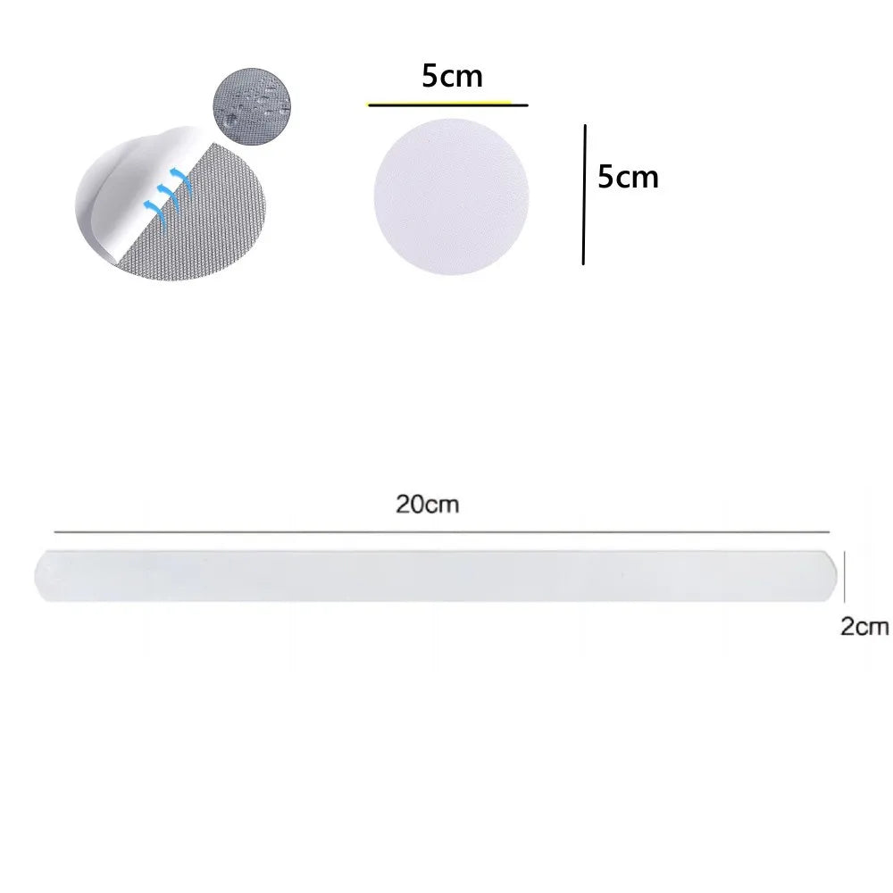 New Anti-Slip Strips Shower Stickers Bath Safety Strips Transparent Non Slip Strips Stickers for Bathtubs Showers Stairs Floors