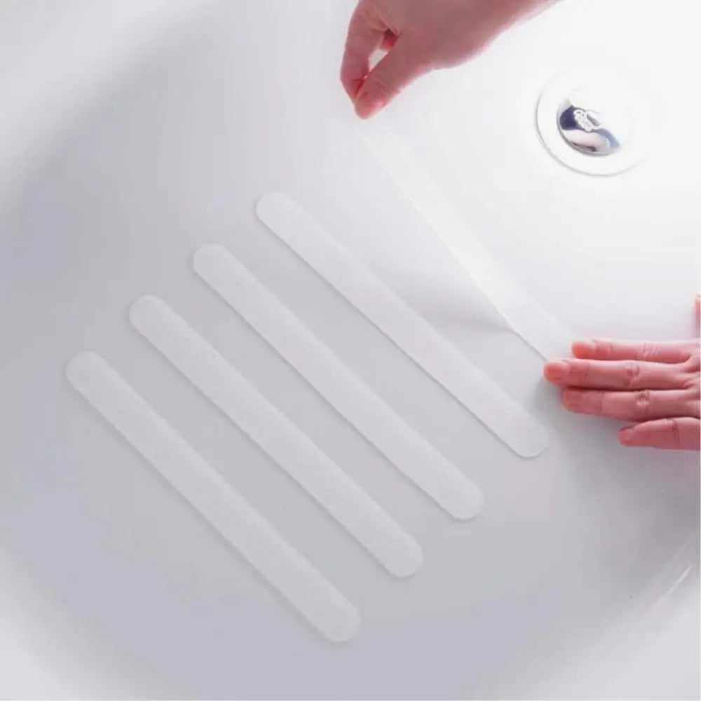 New Anti-Slip Strips Shower Stickers Bath Safety Strips Transparent Non Slip Strips Stickers for Bathtubs Showers Stairs Floors