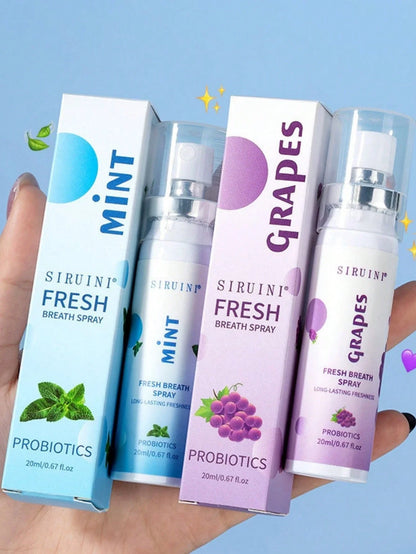 20ML Air Freshener Fragrance Spray Long Lasting Fragrance & Odor Eliminator Home Decor Gifts Birthday Fresheners Mouth Spray Ora