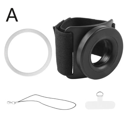 Wrist Strap Magnetic Phone Holder Universal Suitable For Navigation And Sports Easy To Disassemble With Anti Loss Rope