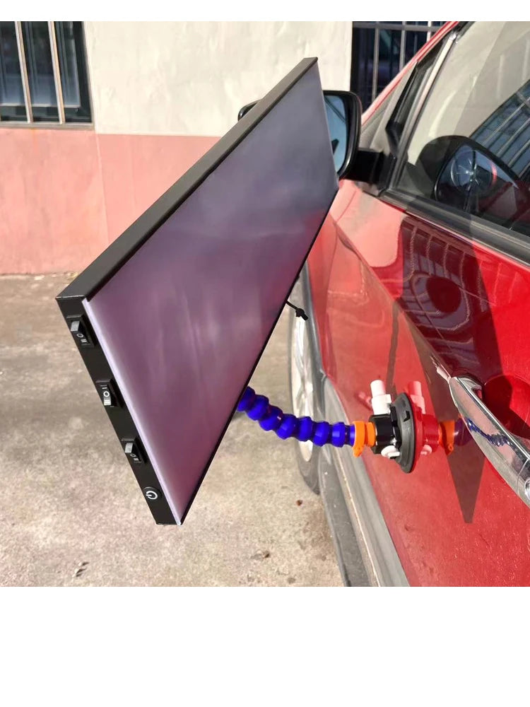 6 LED PDR King Car Dent Lamp 3 Strips  Line Board Paintless Dent Repair Tool 12v Car Dent lamp Board car dent Tools LED Light