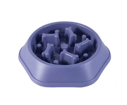 Slow Feeder Dog Bowl Anti-choking Slow Feeding Bowls for Dogs Anti-slip Pet Slow Eat Dishes Puzzle Bowls for Small Medium Dogs