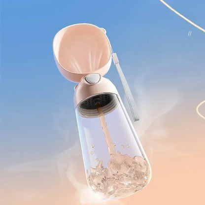 Dog Outdoor Water Bottle Outdoor Multifunctional Pet Tumblers Dog Water Feeder Portable Pet Water Fountain Supplies