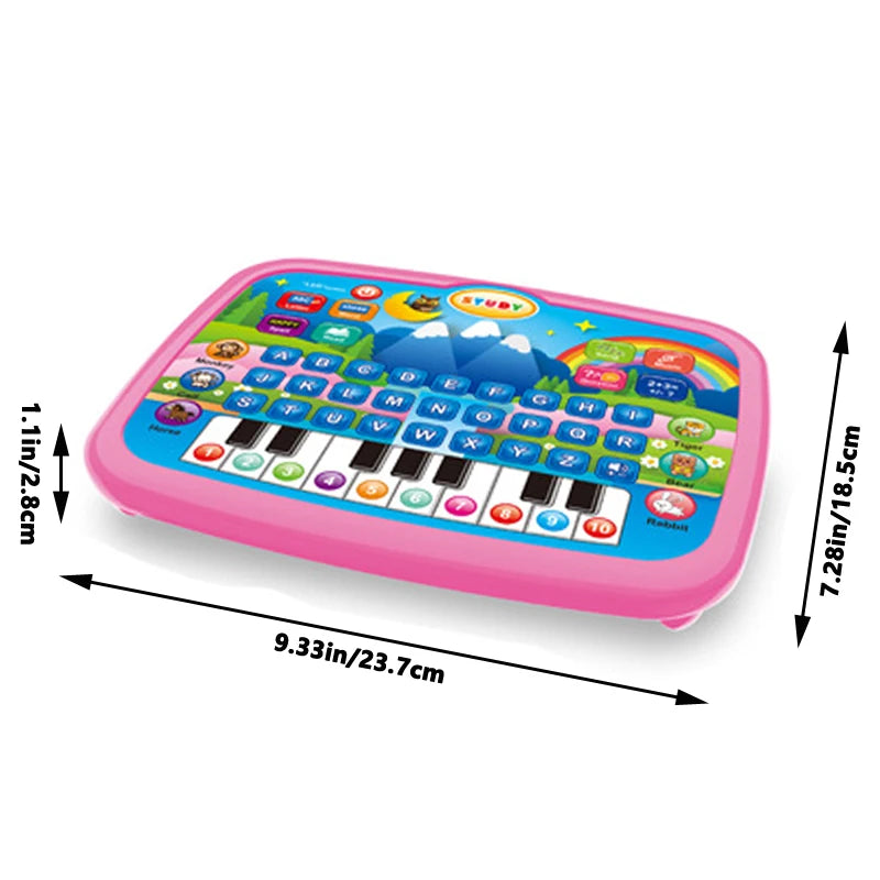 Educational Learning Machine Toys, Electronic Study Game for 3+ Year Old's Girls Boys Gift Birthday Presents Child Kids Computer