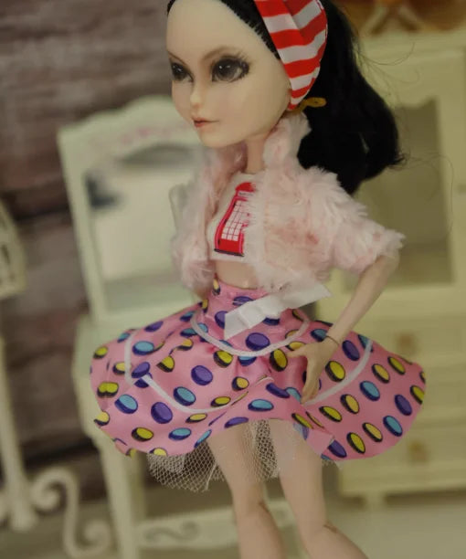 New different styles for choose accessories Casual doll clothes for MH Doll Fashion Cute Newest BBIKG445