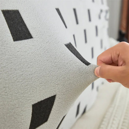 Headboard Bedhead Cover Dust Cover Double Bed Covers Durable Bed Back Protection Elastic All-inclusive Bedhead Cover Home Decor