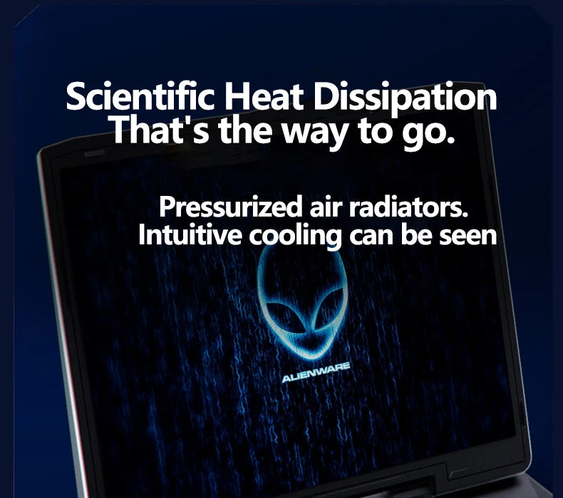 Gaming Laptop Cooling Pad, Laptop Cooling Stand with 5.5inch External Cooling Fan, Rapid Cooling Laptop 15.6-21inch