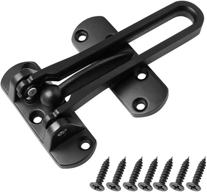 Home Anti-theft Door Buckle Bedroom Kids Room Door Bar Lock Stainless Safety Chain Hotel Anti-lock Buckle Insurance Door Bolt