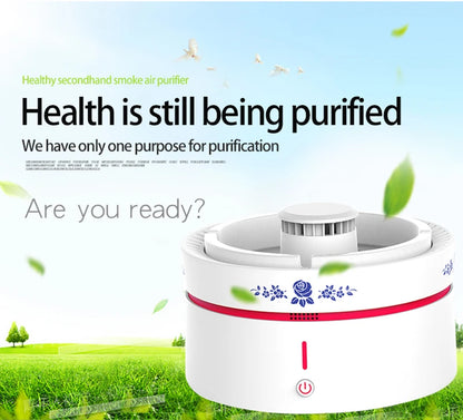 Smart Ashtray Air Purifier Multifunctional Removal Second-hand Smoke  Household And Commercial Desktop Negative Ion Purifier