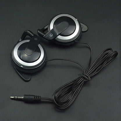 Fashionable Q50 Simple Ear Hook Headset Game Headset Music Headset Running Sports Wired Headset for MP3 4 Phone Computers