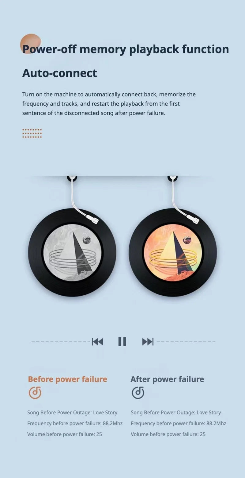 Car Charger FM Transmitter BT 5.0 Hands Free True 3.1A Dual USB Port PD Fast Charging MP3 Music TF Card U disk AUX Player