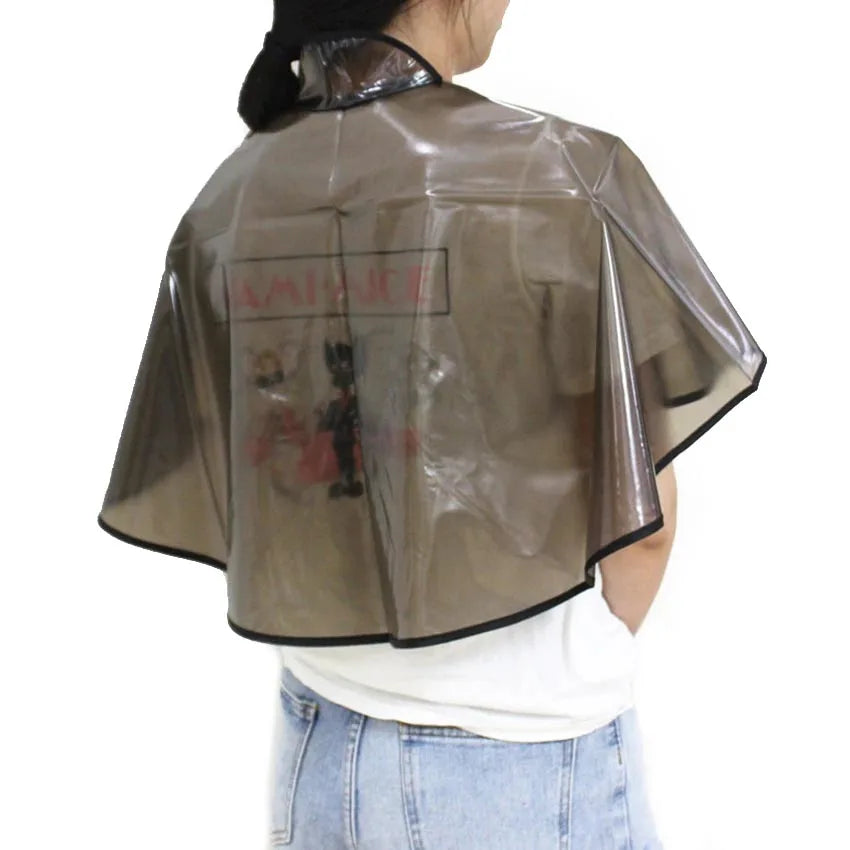 Hair Cutting Collar Waterproof Colouring Cape Barber Cloth Hairdressing Hair Dye Gown Perm Baking Oil Cape Tool Haircut Cape
