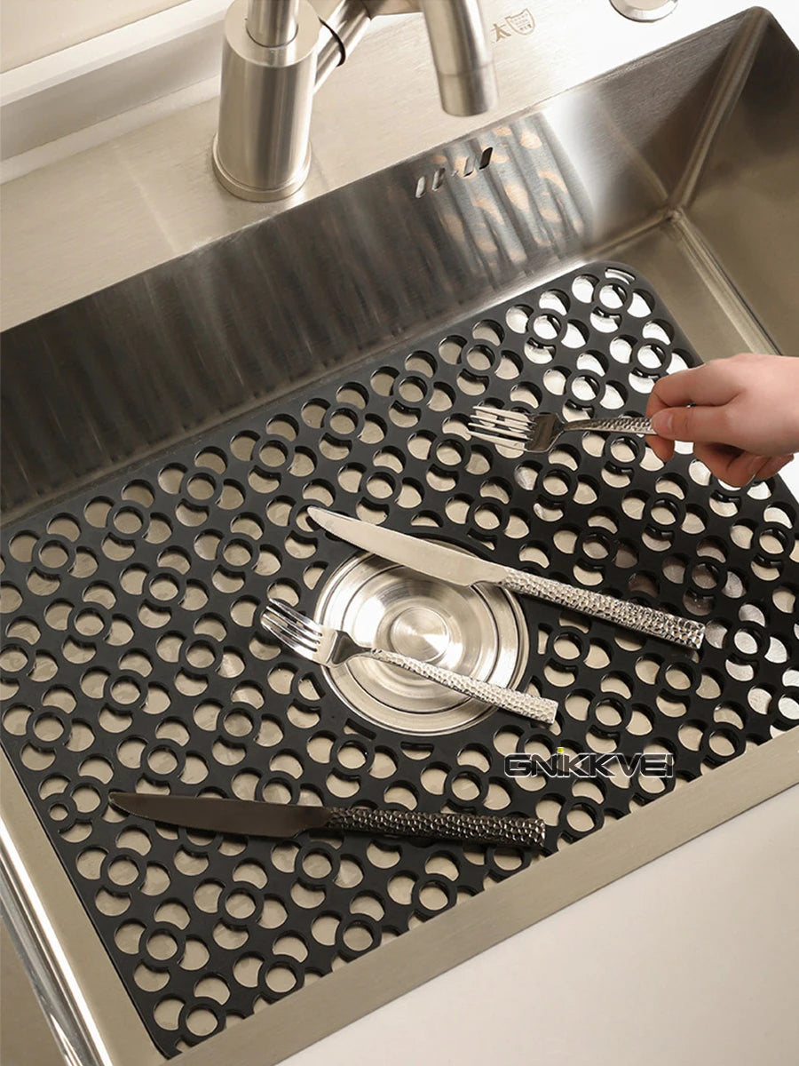 Sink Protectors for Kitchen Sink, Kitchen Sink Mats Silicone Sink Protector, Sink Mat Grid for Kitchen Bottom of Farmhouse