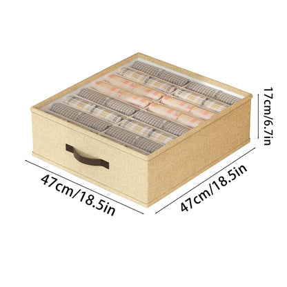 Sports Bra Underwear Organizer Storage Box Panties Socks Storage Boxes Wardrobe Clothes Organizer Cabinet Drawers Separator Box