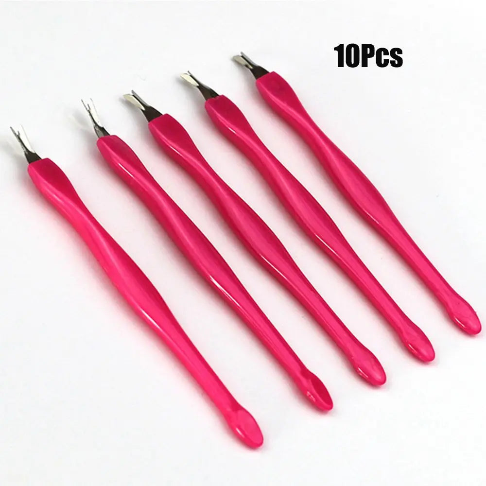 Nail Care Tool Cuticle Nipper Manicure Nail Art Nail Polish Removal Cuticle Remover Nail Cuticle Pusher Dead Skin Fork