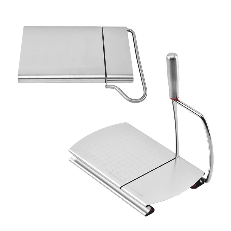 Multifunctional Slicer Butter Cheese Ham Sausage Slicer Kitchen Gadgets Cutting Board With Silicone Suction Base