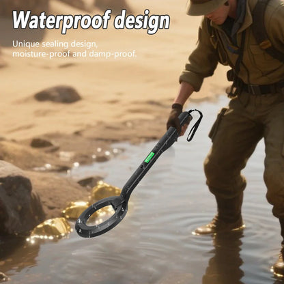 High Sensitivity Handheld Metal Detector with Alarm & Pinpoint Coil for Security/Industrial/Treasure Hunting