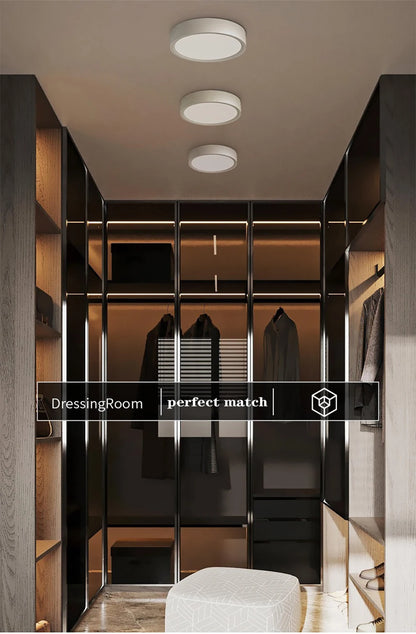 LED Ceiling Light 5W 10W 15W 18W 24W Surface Mounted Downlight Ceiling Lamp for Living Room Kitchen 220V Spotlight Panel Lights