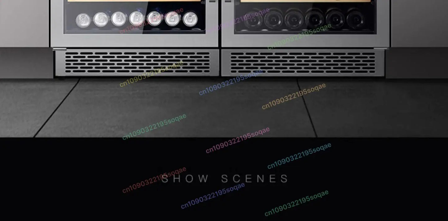 Embedded Wine Cabinet Household Small Refrigerator Constant Temperature Refrigerated Cabinet Drinks Ice Bar