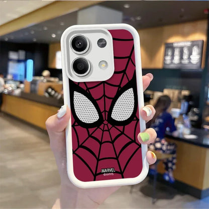 Marvel SpiderMan Anime Phone Case For Redmi Note 13 12 Pro Plus 5G Note 13 12 11 10 Pro 12C 10C 9C A2 A1 Carton Redmi Phone Case