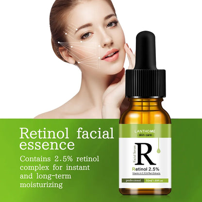 Retinol Aging Removes Wrinkles Serum Pore Shrinking Serum Whitening Moisturizing Serum Pigment Spots Remove Face Firming Oil