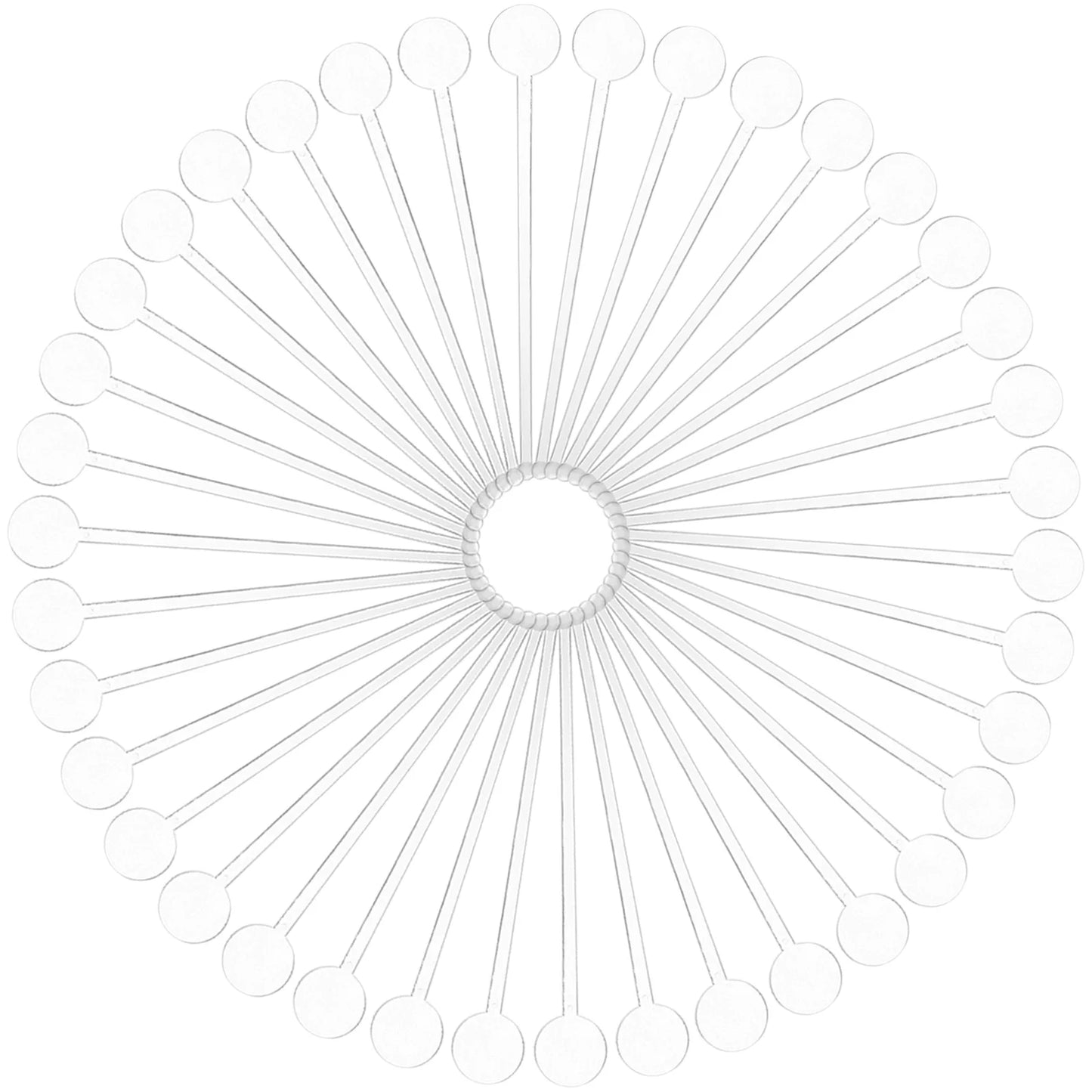 80 Pcs Coffee Stirrers Beverages Stirring Rod Plastic Sticks Mixing Drinks Swizzle Juice Cocktail