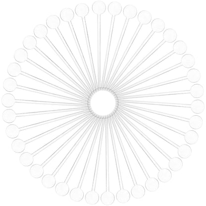 80 Pcs Coffee Stirrers Beverages Stirring Rod Plastic Sticks Mixing Drinks Swizzle Juice Cocktail