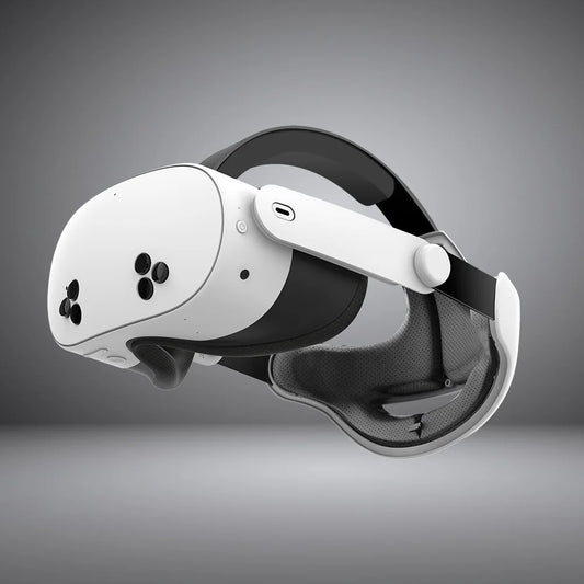 Reversible Elite Headset For Meta Quest 3s Ultra Lightweight Decompression Headset Adjustable Headband VR Headset