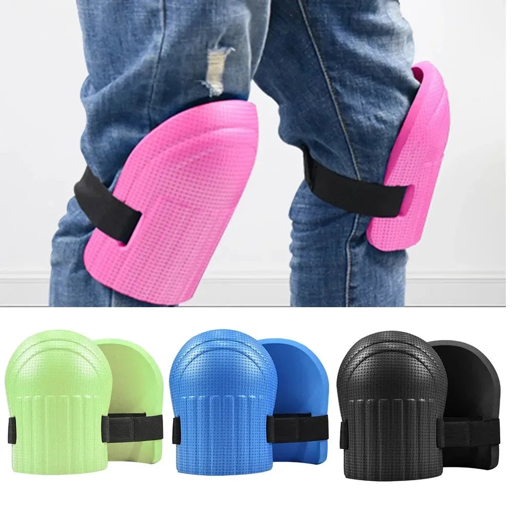2pcsEVA foam knee pads are used for gardening, cleaning, sports, knee protection, tile, mason's knee protection, and work safety