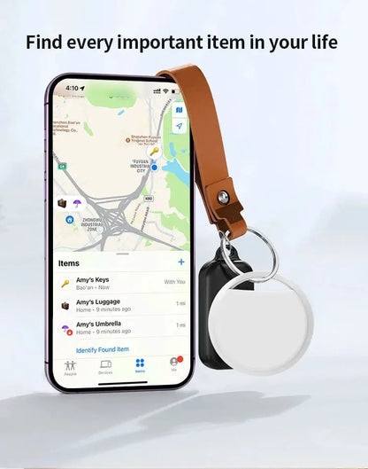 GPS Smart Air tag Bluetooth-Compatible Anti-loss device Smart tracker For keys luggage wallet Smart tag Works  (iOS only)