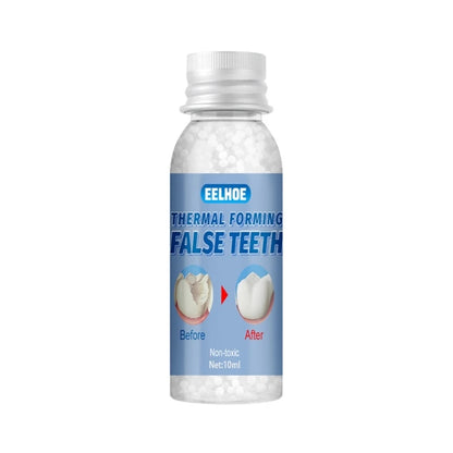 RXJC Resin False Teeth Solid Temporary Tooth Repair Set Teeth Falseteeth Denture Adhesive Teeth Dentist 10/20/30ml