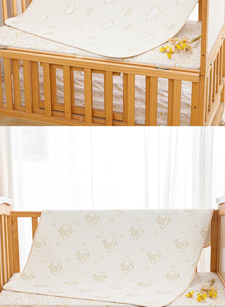 Diaper Changing Pad Changing Mat Covers Washable Waterproof Nappy Newborn Reusable Infant Cotton Urinal Mat Breathable Baby