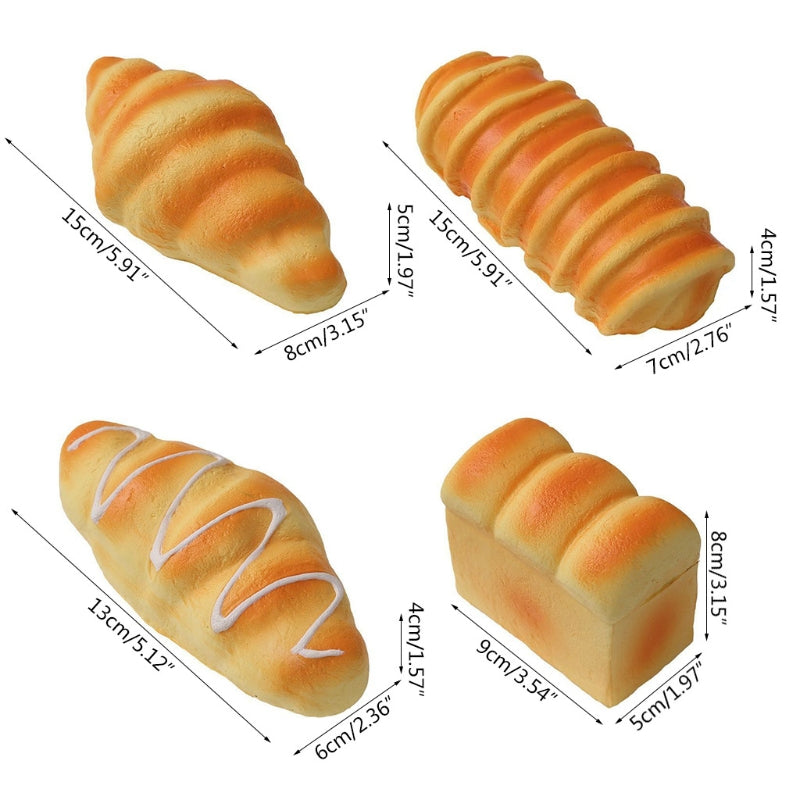 Artificial Bread Fake Bread Simulation Bread For Home Decoration