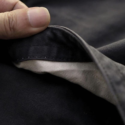 Cargo Pants Trousers for Men 2022 Casual Multi Pockets Stretchy Cuffs Thin Drawstring Elastic Waist Men Fitness Pants