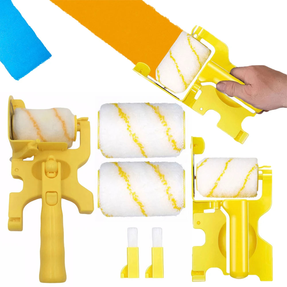 Paint Edger Roller Brush Hand-held Clean-Cut Paint Edger Roller Brush Portable Paint Edger Tool Wall Repair Tools for Ceiling