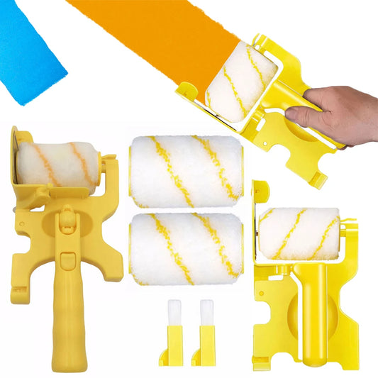 Paint Edger Roller Brush Hand-held Clean-Cut Paint Edger Roller Brush Portable Paint Edger Tool Wall Repair Tools for Ceiling