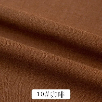 Cotton Summer Solid Color Clothing Lining Cloth White Cotton Dress Mesh Cotton Clothes Lining Fabric