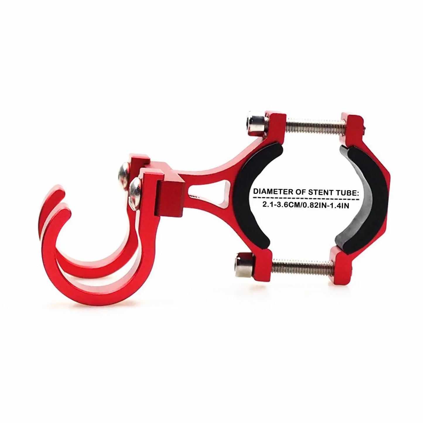 Electric Scooter Hooks Simple Bike Shelf Tube Storage Hanger Buckle Hooks Hooks Ebikes Portable Double Metal Helmet Rack