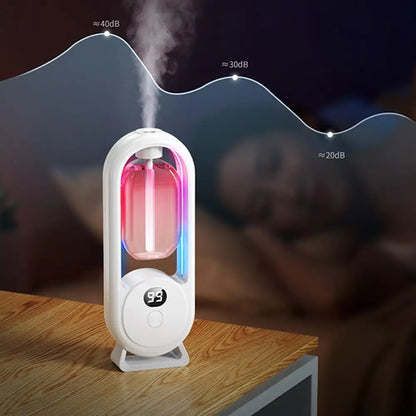 Automatic Aroma Diffuser Hotel Household Fragrance Spray Machine Mini Bathroom Deodorizer Rechargeable Perfume Diffuser Machine