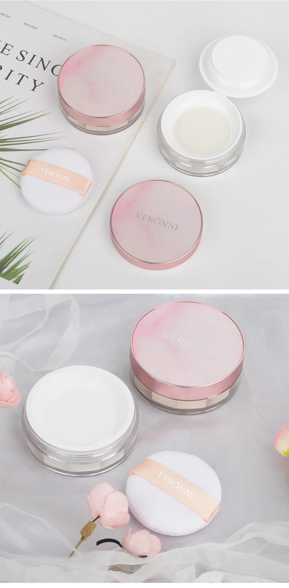 Face Loose Powder Matte Translucent Setting Powder Cosmetics Waterproof Oil-control Professional Lasting Makeup Women Cosmetics