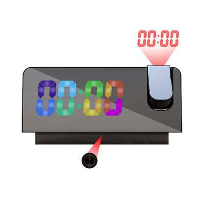 2025HD4K clock camera, wireless WiFi camera, smart home monitoring, pet camera, DIY camera, mini camera, nanny style monitoring