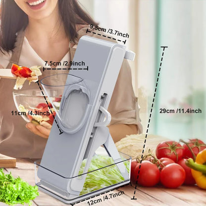 Multifunction Vegetable Slicer Safe Mandoline Slicer For Kitchen Potato Onion Garlic Cucumber Slicer Food Chopper Kitchen Tool