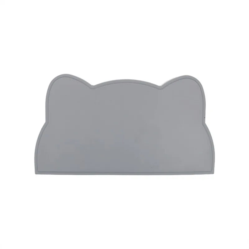 Silicone Pet Feeding Dog Cat Bowl Food Mat Non-Stick Waterproof Pet Food Feeding Pad Puppy Feeder Tray Water Cushion Placemat
